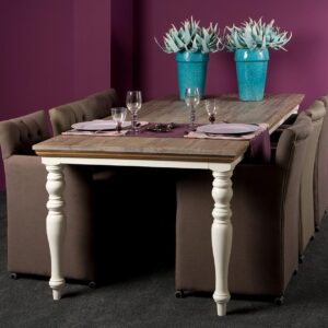 Fleur eetkamertafel - bolpoten - 220 cm