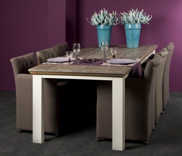 Fleur eetkamertafel - vierkante poten - 240 cm