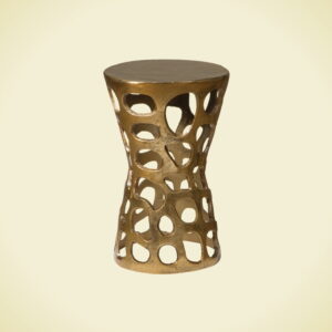 Alu sideround table 33x33x52
Brass antique