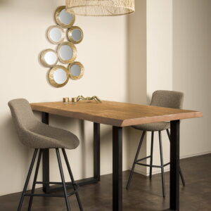 Ultimo Live Edge Bartafel 140x90x95 cm Acacia Naturel