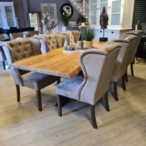 VOORRAAD: Set 6 stuks eetkamerstoel Daisy