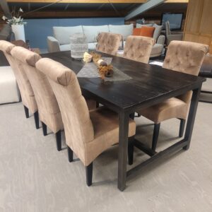 VOORRAAD: Set 6 stuks eetkamerstoel Bellagio