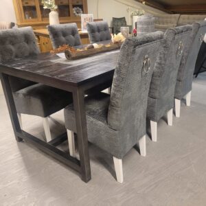 VOORRAAD: Set 6 stuks eetkamerstoel Donella