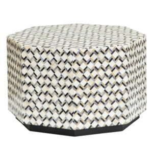 Brendola endtable 60x60x40Bone inlay