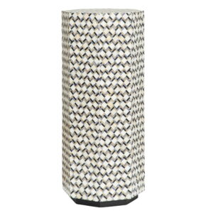 Brendola endtable 40x40x100Bone inlay
