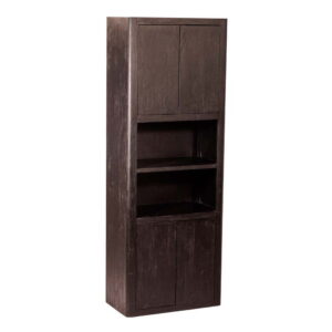 Tenna modular cabinet 4 drs. 2 niches - 80x45x220
Mango wired black