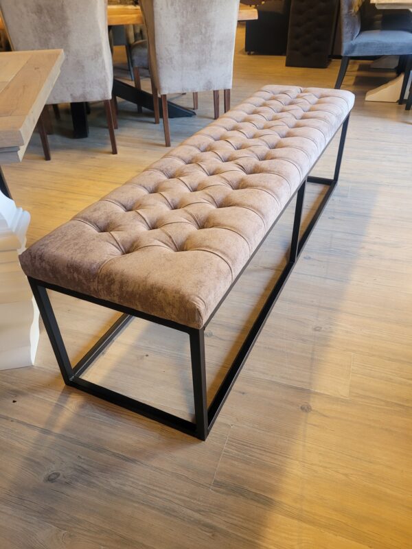 VOORRAAD: Hocker / Eetkamerbank Timmy 180 cm - Afbeelding 3