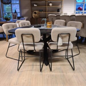 VOORRAAD: Set 6 Stuks Eetkamerstoel Padola