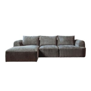 Canterbury 2 5-AR + Chaise L - Mona 464 Cement Grey