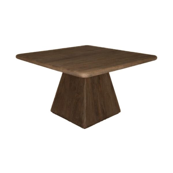 Asti Eetkamertafel vierkant bruin 130 cm