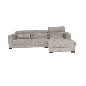 Brighton 3-AL + Chaise R - fabric XS85 17 Taupe