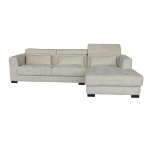 Brighton 3-AL + Chaise R - fabric XS85 15 Ivory
