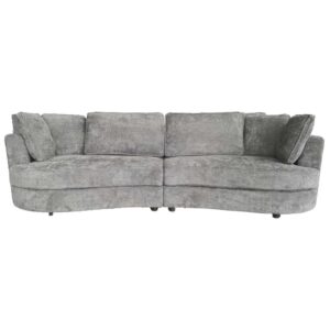 Sunderland 3 seater - fabric XS85 19 Light grey