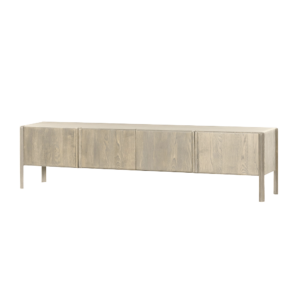 Amalfi TV-meubel white wash 220 cm
