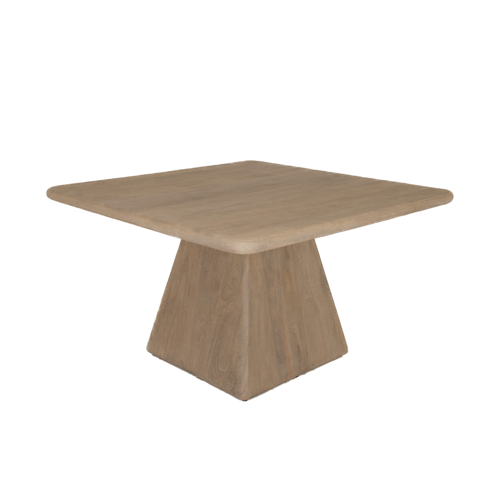 Asti Eetkamertafel vierkant naturel 150 cm - Afbeelding 2