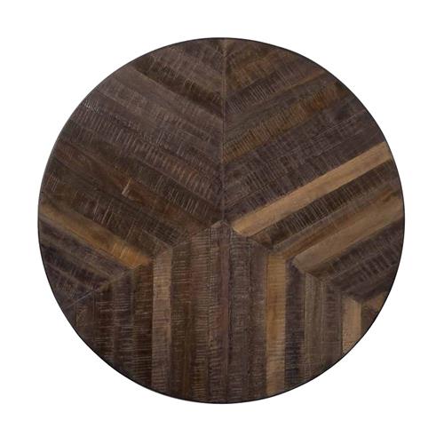 Lazio table set (3) - 54x54/45/40/35 - recl. teak wineWine - gun metal OP=OP - Afbeelding 3