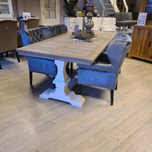 VOORRAAD: Set 4 stuks eetkamerstoel Roman