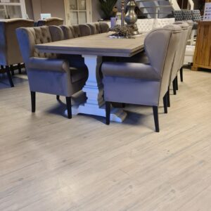 VOORRAAD: Set 6 stuks eetkamerstoel Roman