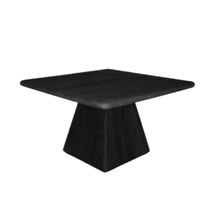 Asti Eetkamertafel vierkant zwart 150 cm