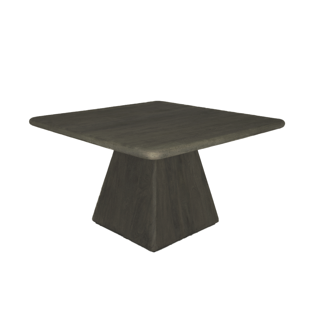 Asti Eetkamertafel vierkant olijfbruin 150 cm
