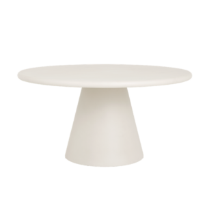 Mello Eetkamertafel rond wit 150 cm