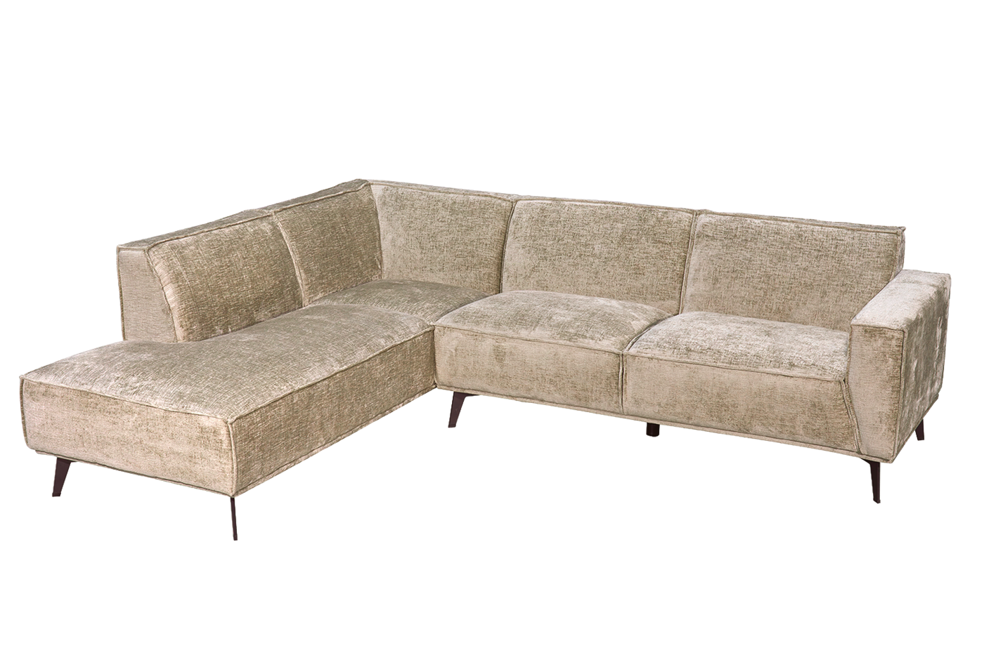 Leeds 2 5-AR + Ottoman L - Touch 102 Beige - Afbeelding 2